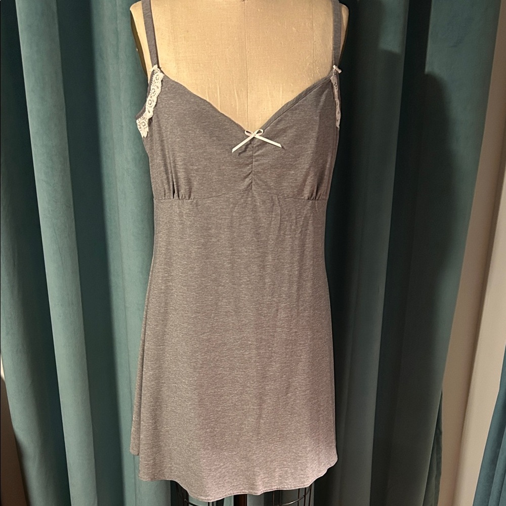 NWOT Gray Freya Nightie - Fits up to a G Cup